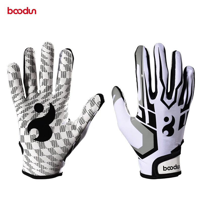 

Boodun Brand New Quality football Glove Anti Slip Gel soft Sport gloves Windproof Professional Baseball Hitter Gloves