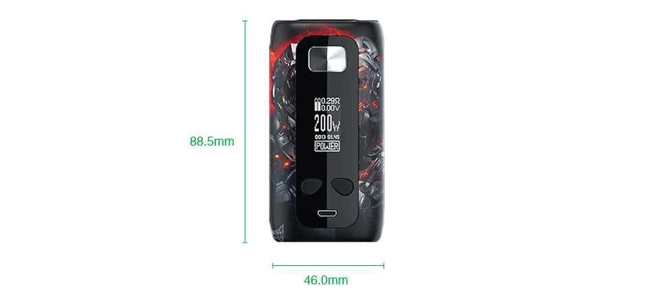 Heavengifts моды для Think Vape Thor Pro 220 Вт TC коробка мод против Think Vape Thor 200 Вт TC коробка мод с привлекательными узорами Vape мод
