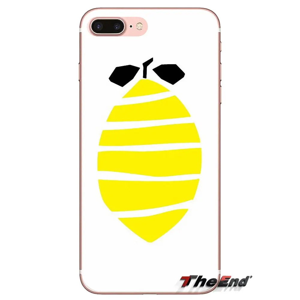 fruit lemon Citrus Giant Pattern Collage For Sony Xperia Z Z1 Z2 Z3 Z5 compact M2 M4 M5 C4 E3 T3 XA Huawei Mate 7 8 Y3II Housing |