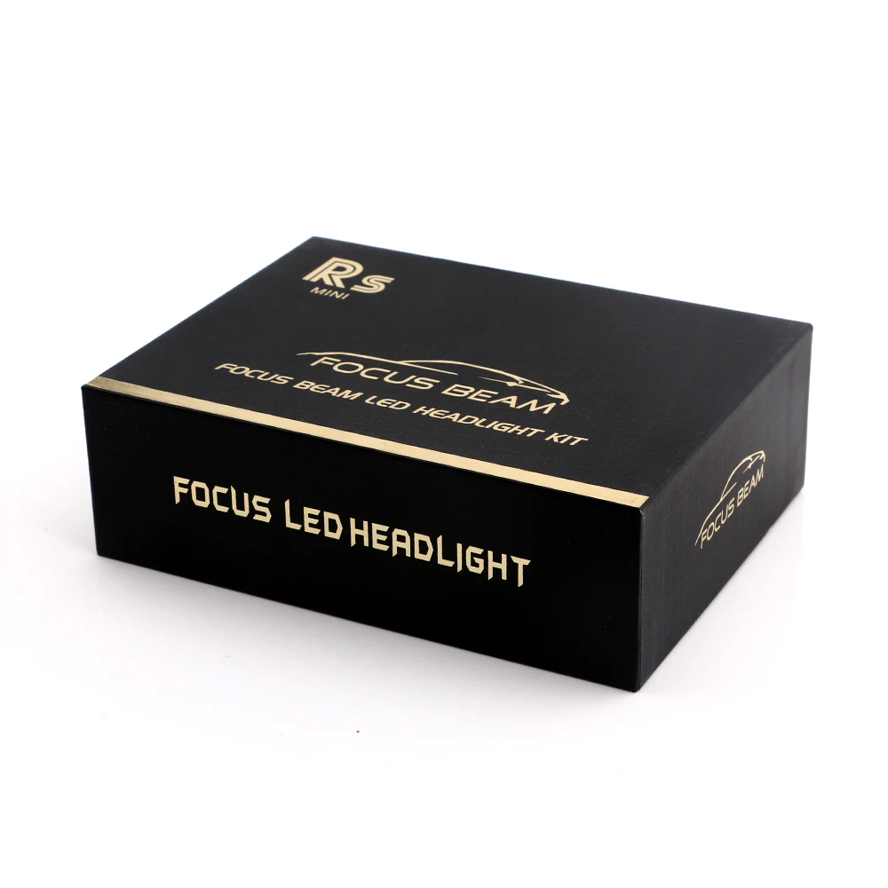 YM E-Bright 1 комплект светодиодный налобный фонарь для автомобиля H1 H3 H7 H8/H11 9005 9006 880 H4 28 Вт RS 12 в 24 В Автомобильные фары 2900Lm 6500K фары дальнего света