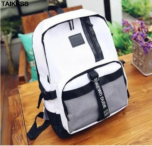 2018 Women Men Canvas Backpacks Large School Bags For Teenager Boys Girls Travel Laptop Backbag Mochila Rucksack Grey | Багаж и сумки