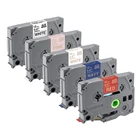 12 мм P Touch TZ ленты TZeRW34 TZe-R231 TZe-R234 TZeRN34 TZe-RE34 ленты для создания этикеток совместимые с Brother P-Touch ленты