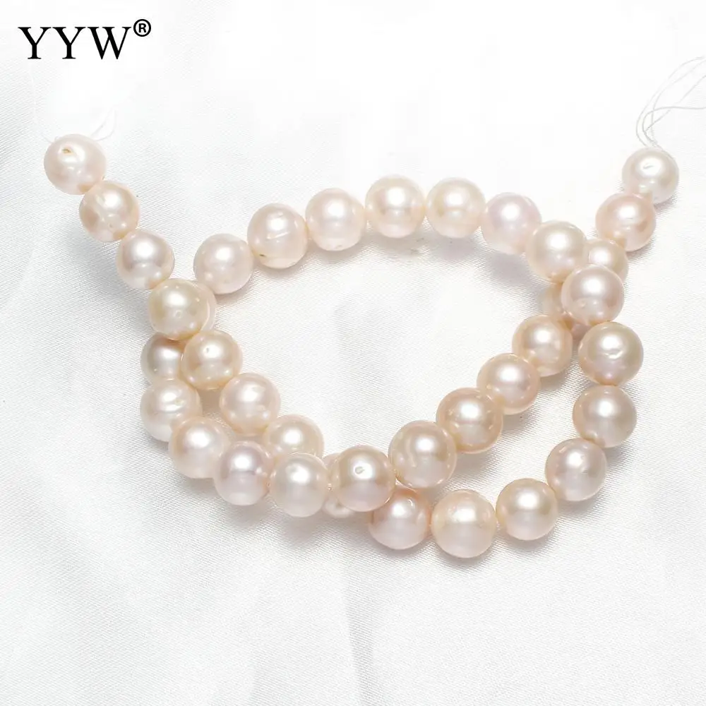 

Cultured Potato Freshwater Pearl Beads Natural 10-11mm Loose Bead Approx 0.8mm Sold Per Approx 15.3-16 Inch Strand