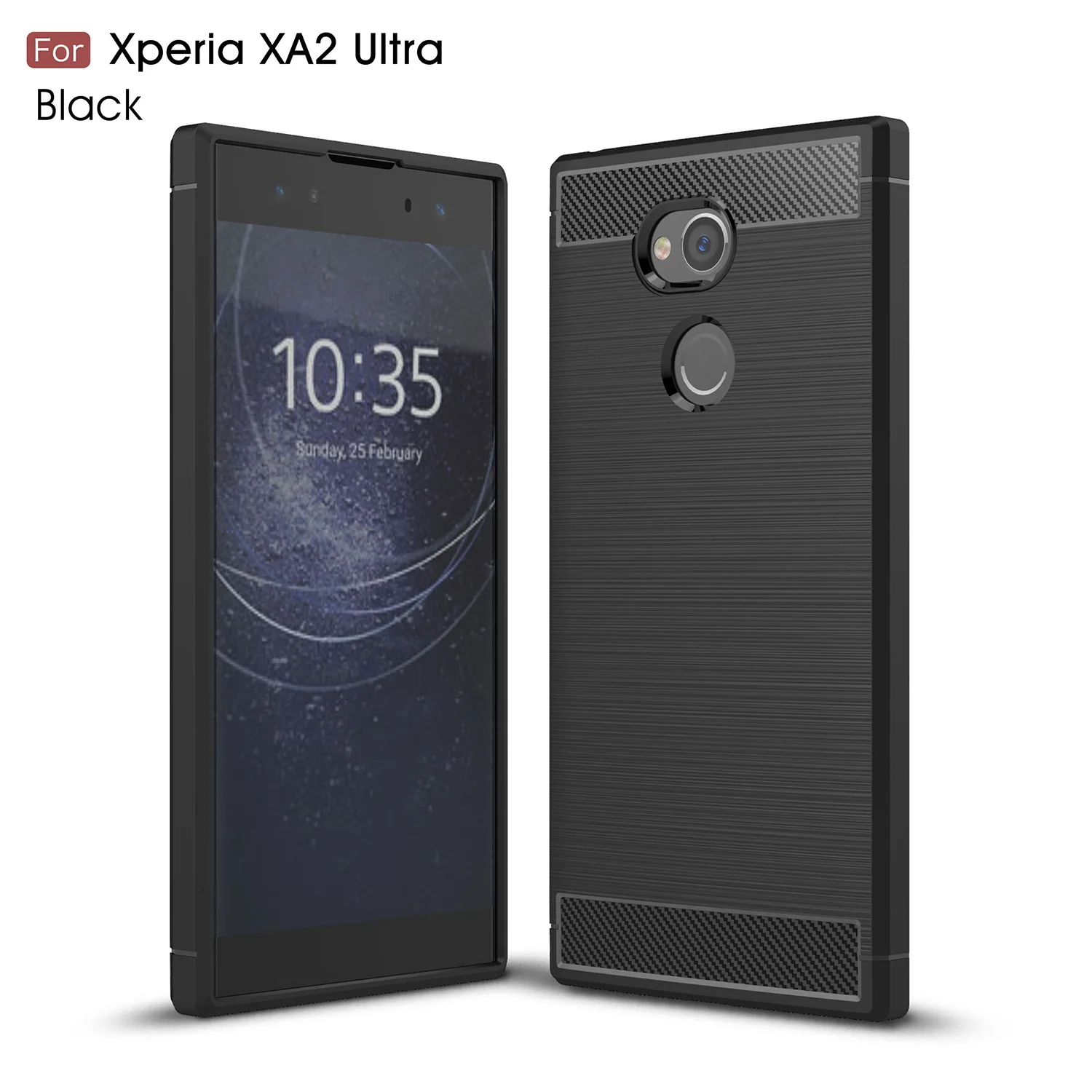 Ударопрочный кожаный чехол с полным покрытием для Sony Xperia XA2 Ultra XZ2 Compact L2