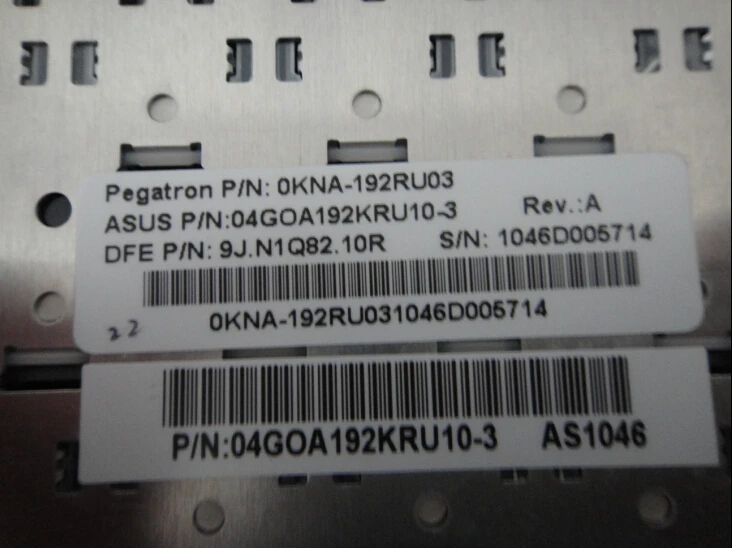 Русская клавиатура Eee PC 1001HA 1001PX 1001PXD 1005HA 1005PX 1008HA черная бесплатная доставка |