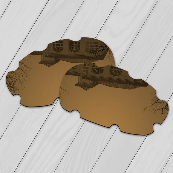 Bronze Golden E.O.S поляризованные улучшенная замена линз для Oakley десять солнцезащитные очки с отверстиями-множественный выбор - Цвет линз: Bronze Golden