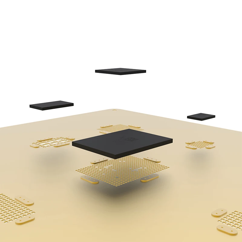 QIANLI Золотая 3D стальная сетка для IPHONE 5 5S 6 6P 7 7P 8 PLUS NAND IC ремонт ЦПУ оловянный шаблон