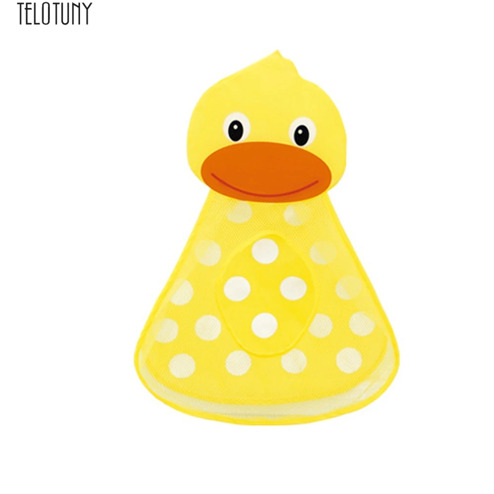 TELOTUNY Baby Милая мультяшная шутка игрушка для хранения сумка в виде игрушки игрушка для ванной сетка для хранения утки Органайзер держатель Органайзер для ванной X0510