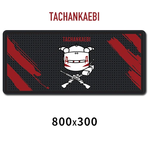 TACHANKAEBI Sovawin Rainbow Six Siege коврик для мыши резиновый 800x300 мм супер большой коврик для компьютерной мыши игровой коврик для клавиатуры XL для настольного ноутбука ПК - Цвет: TACHANKAEBI