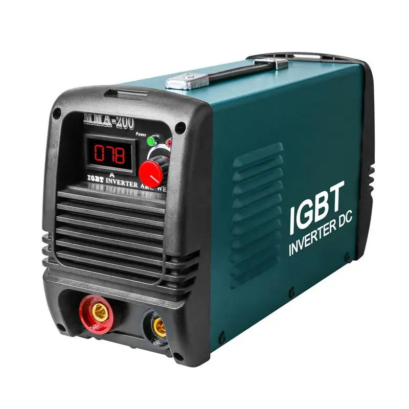Электрический сварочный аппарат инвертор В 220 IGBT 20 200A ручной комплект быстрая