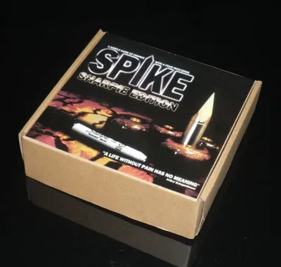 

Spike Sharpie Edition Magic Tricks Magician Stage Bar Gimmick Props Mentalism Palm Down Onto Spike Magie