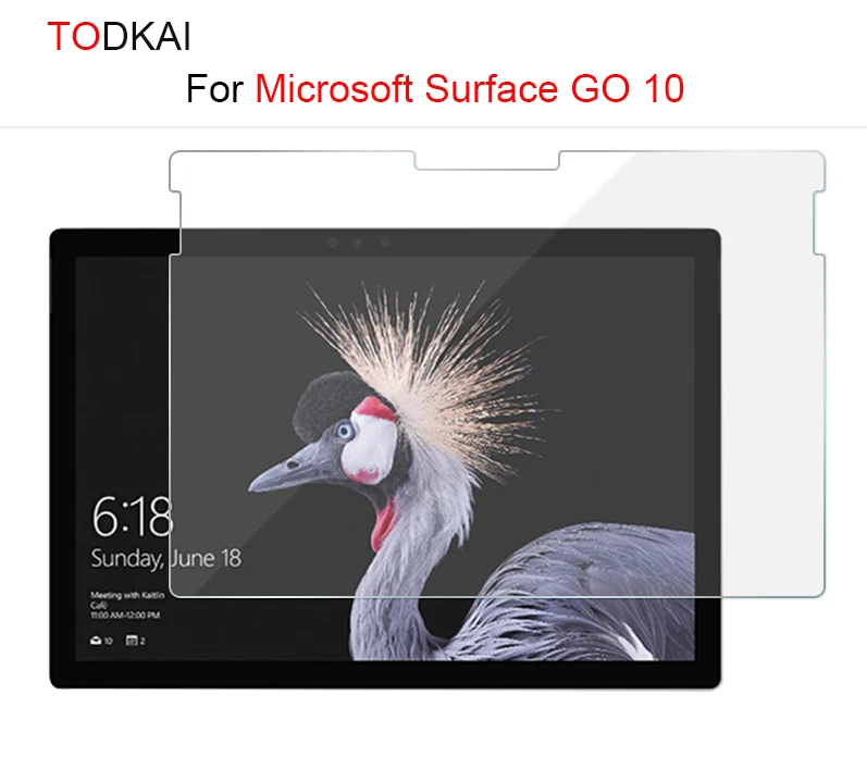 9H Защитная пленка для экрана из закаленного стекла для microsoft Surface GO/SurfaceGO 10 дюймов Защитная пленка для планшета