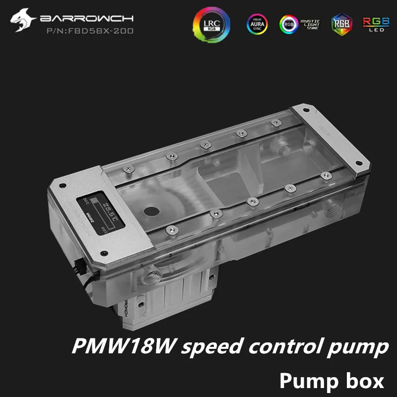 Насос управления скоростью Barrowch PWM18W встроенная коробка с различной