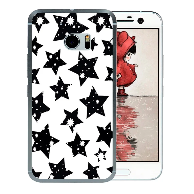 5.2 inch for HTC One M10 Phone Cases Bag Coque Luxury Crystal Colorful Pattern Soft Silicone Htc Funda |