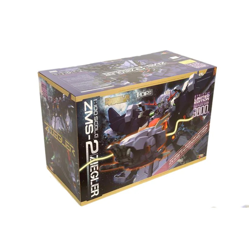 Аниме мобильный костюм MECHANICORE 1/100 38 см масштаб ZMS-2 ZIEGLER Gundam прозрачный цвет модель комплект Zeong MSN02 модель фигурка робота