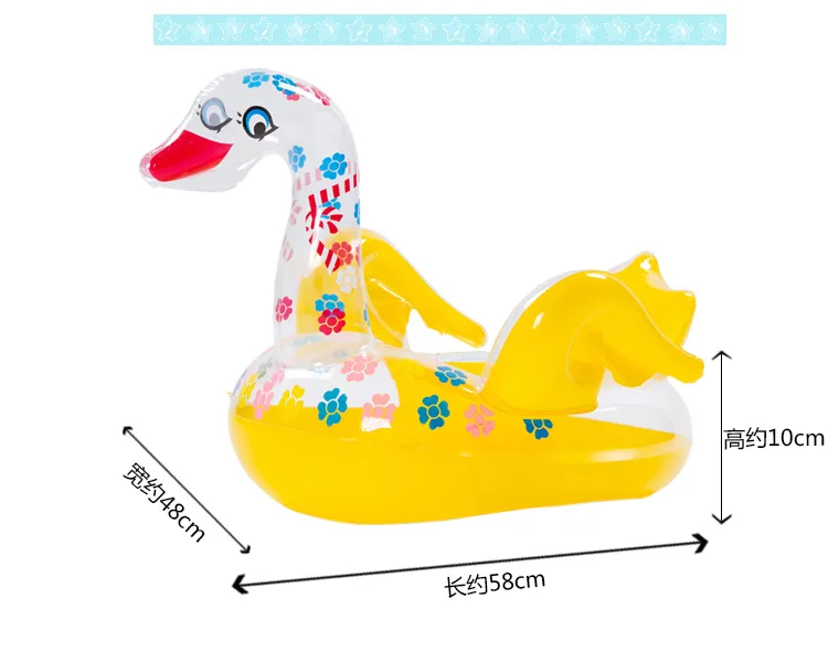 2016 пвх надувной детский лодка плавать на лодке лебедь поплавать детские игрушки