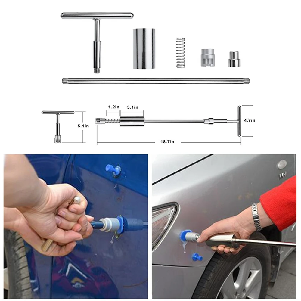 Набор инструментов для удаления вмятин без покраски инструмент ремонта 2 в 1