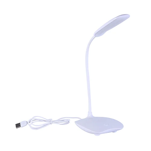 white USB Мощность Клип держатель Светодиодный лампа для чтения настольная лампа 1 Вт Гибкая чтение в постели лампы для чтения настольная лампа для кабинет Спальня жизни - Испускаемый цвет: white