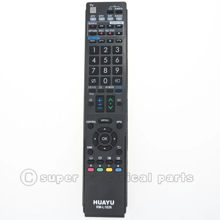 Запасной SHARP Aquos LCD / LED Remote control LC-60LE741E Новый | Электроника