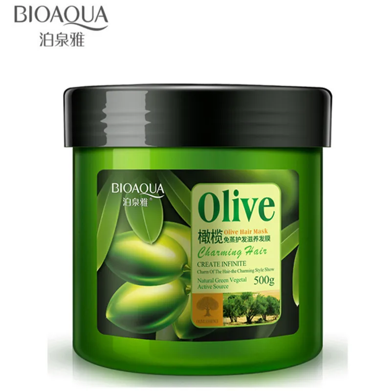 BIOAQUA оливковое масло маска для волос уход за волосами средство увлажнения