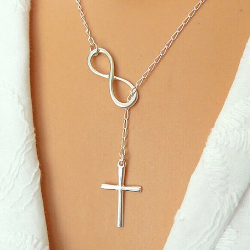 Женское Ожерелье кулоны индивидуальное повседневное ожерелье Forever Faith ювелирное