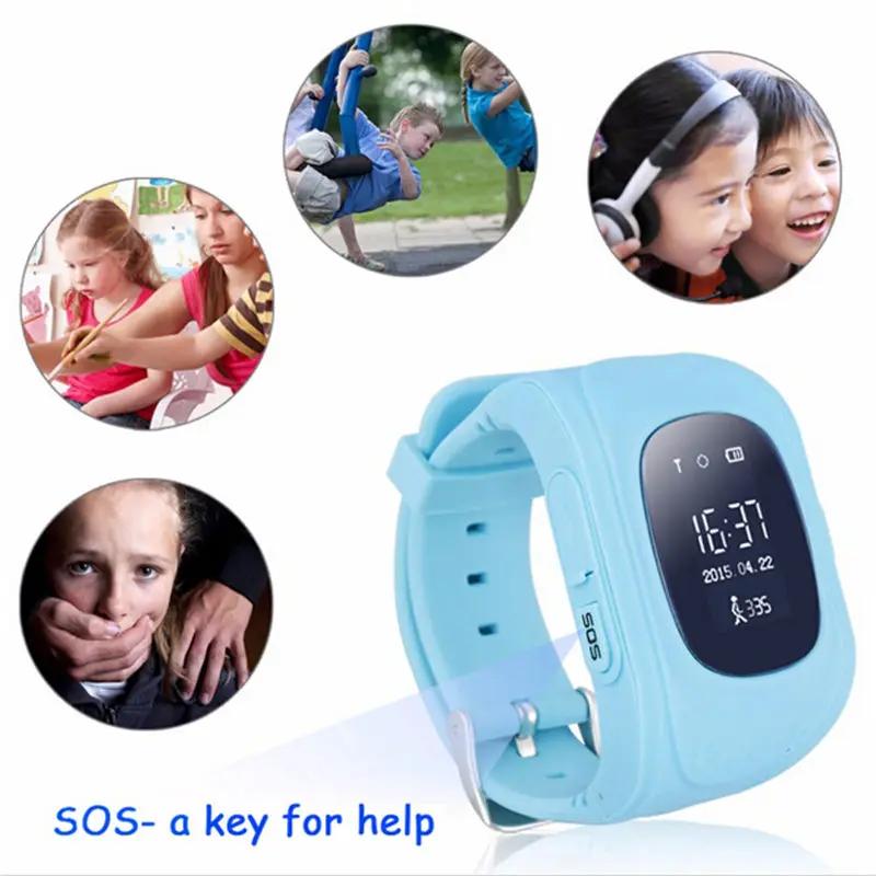 Smartwatch для детей маленьких часы с gps/lbs/agps/sos bluetooth smart watch Поддержка sim карты pk q60 q90 s668