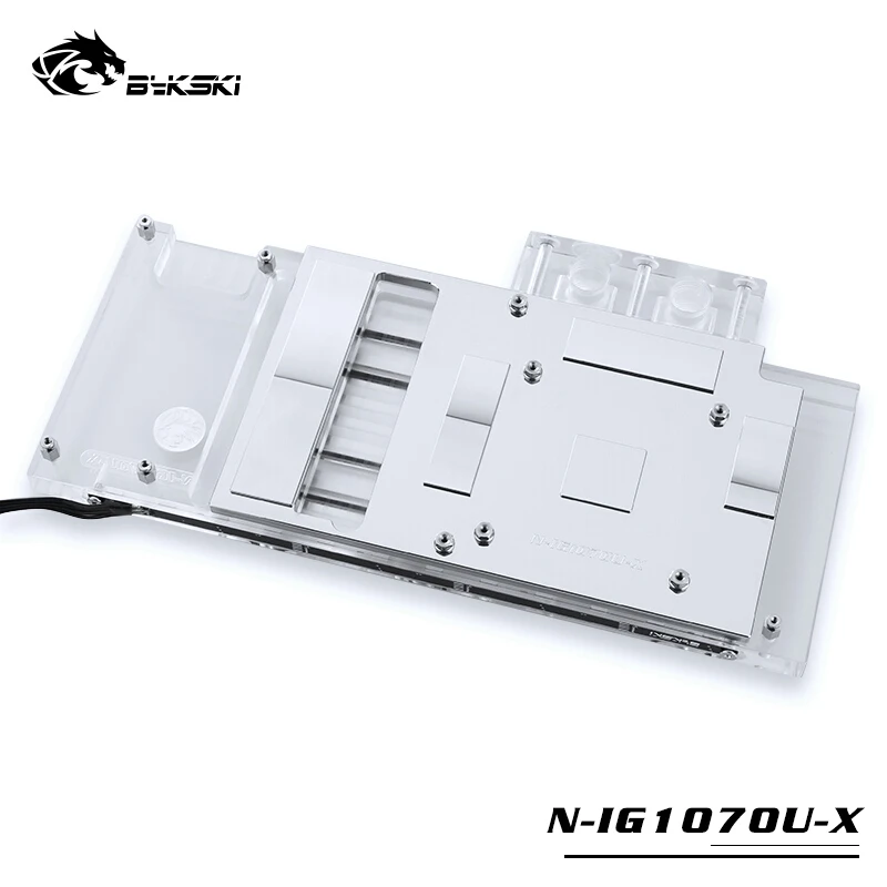 Водяной блок BYKSKI для цветных моделей GTX1070/1060 полное покрытие графическая карта