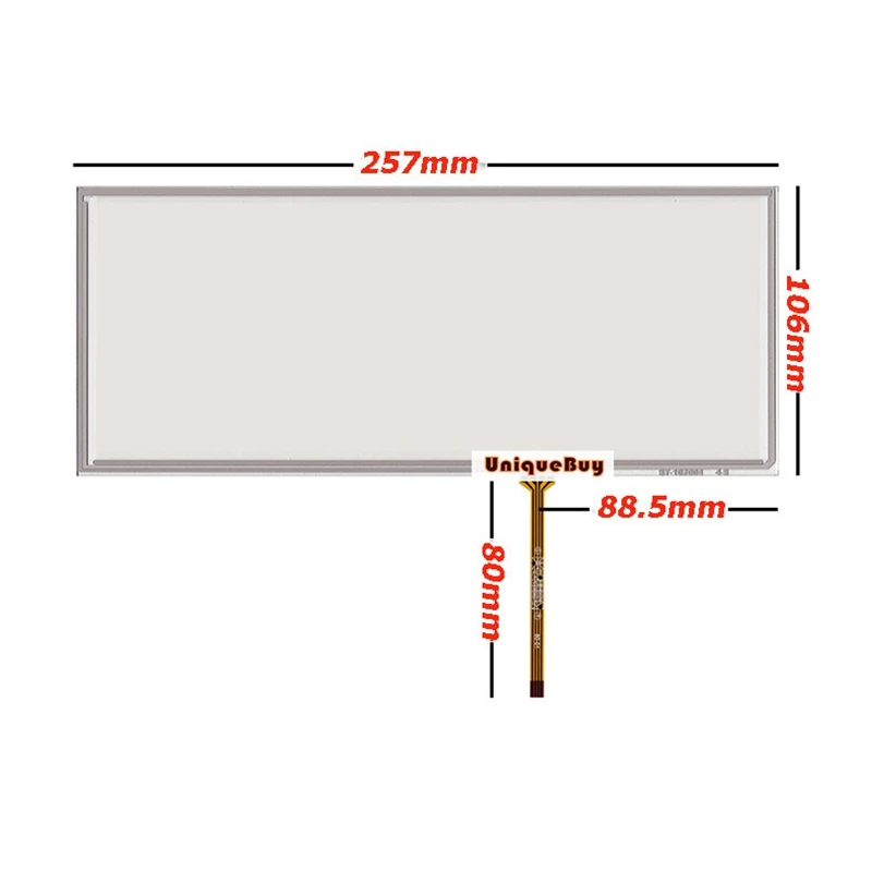 

Original For BMW 525li 10.2inch 257*106MM Deluxe Edition Special Resistance Touch Screen Replacement