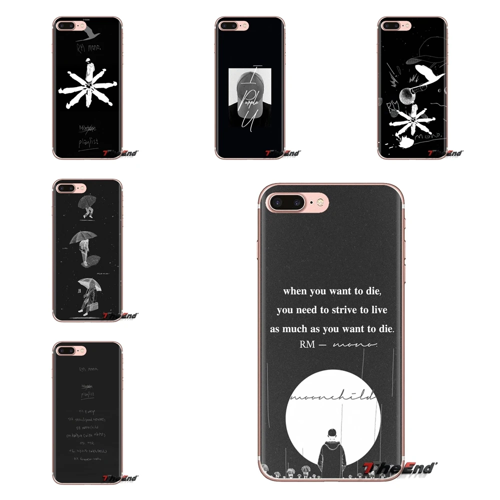 RM Mono 2018 Mixtape для iPod Touch Apple iPhone 4 4S 5 5S SE 5C 6 6S 7 8 X XR XS Plus MAX прозрачные мягкие чехлы |