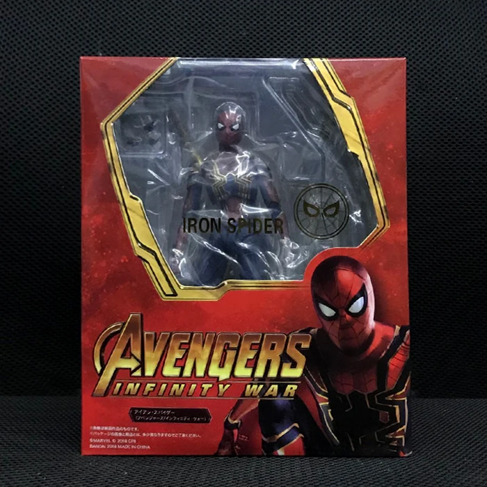 16 см Marvel Мстители endgame War Железный Паук 15 BJD Человек-паук фигурка супергероя модель