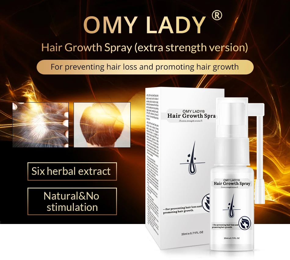 OMY LADY, для мужчин, уход за волосами, эфирное масло для роста волос, эссенция,, Подлинная,, выпадение волос, жидкий уход, красота, спрей для роста волос