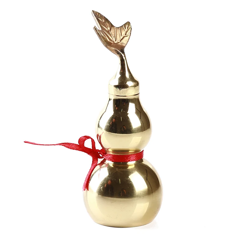 Психического золотого Ву Лу Luo Lu Традиционный китайский натуральный Feng Shui Gourd