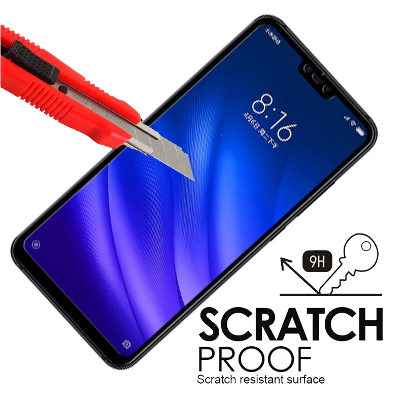 Закаленное стекло 9H с полным покрытием для Xiaomi Redmi Note 10 9 7 8 Pro 8T /Redmi 7A 8A 9A C Защитная