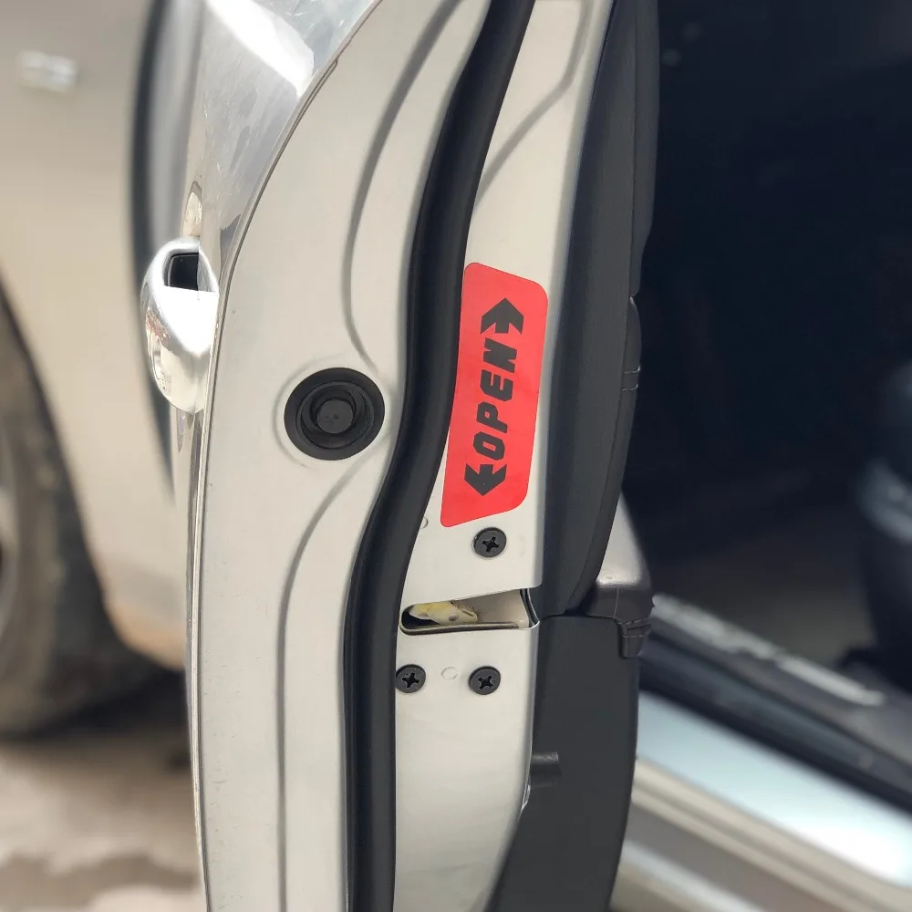 Открыто на автомобильную дверь Предупреждение Стикеры чехол для TOYOTA Sienta Vellfire Verso