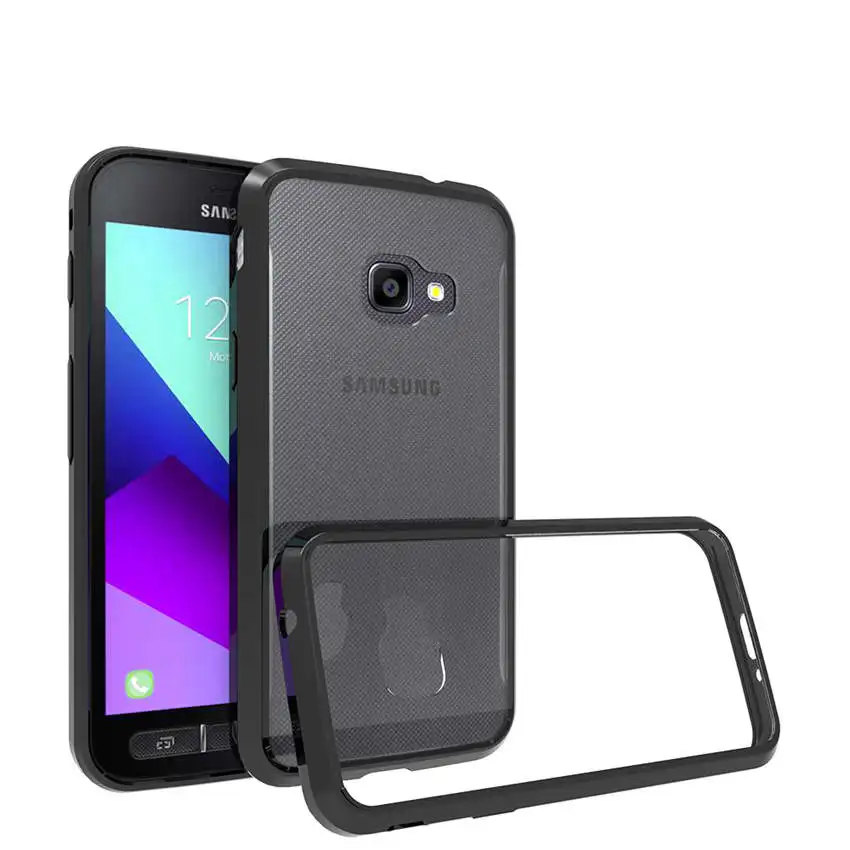Мягкий силиконовый чехол из ТПУ/поликарбоната для samsung Galaxy Xcover 4 Fundas Capa противоударный кристально чистый корпус твердая задняя крышка для X Cover 4