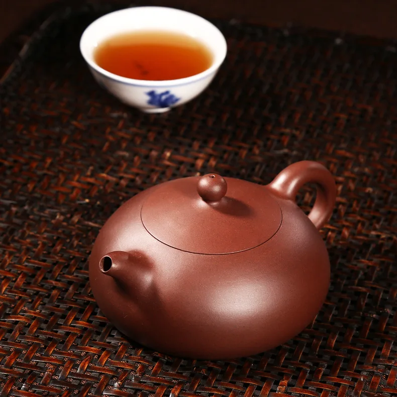 Manufacturers selling yixing recommended cream teacher pure manual undressed ore purple clay pot teapot tea wholesale | Дом и сад