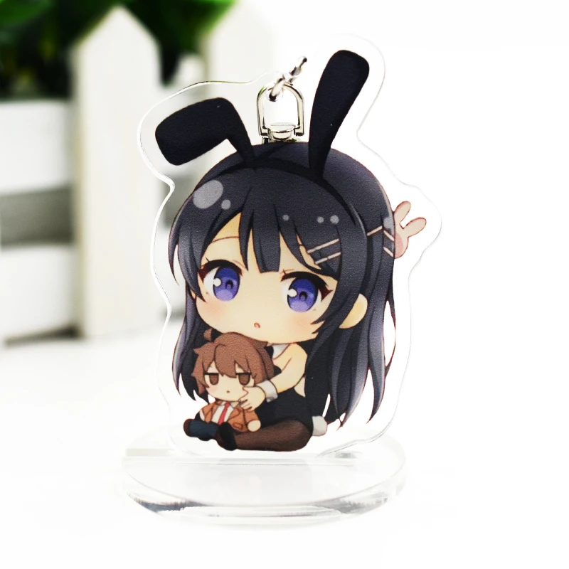 Брелок с подвеской в виде Банни аниме Rascal Not Dream of Bunny Girl Senpai Sakurajima Mai Карнавальная