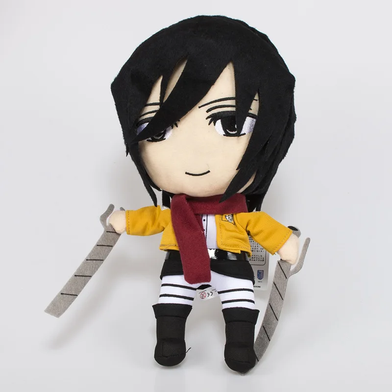 30 см аниме атака на Титанов плюшевые Shingeki No Kyojin Levi Rivaille фигурка Плюшевая Кукла Мягкие игрушки подарки мой герой