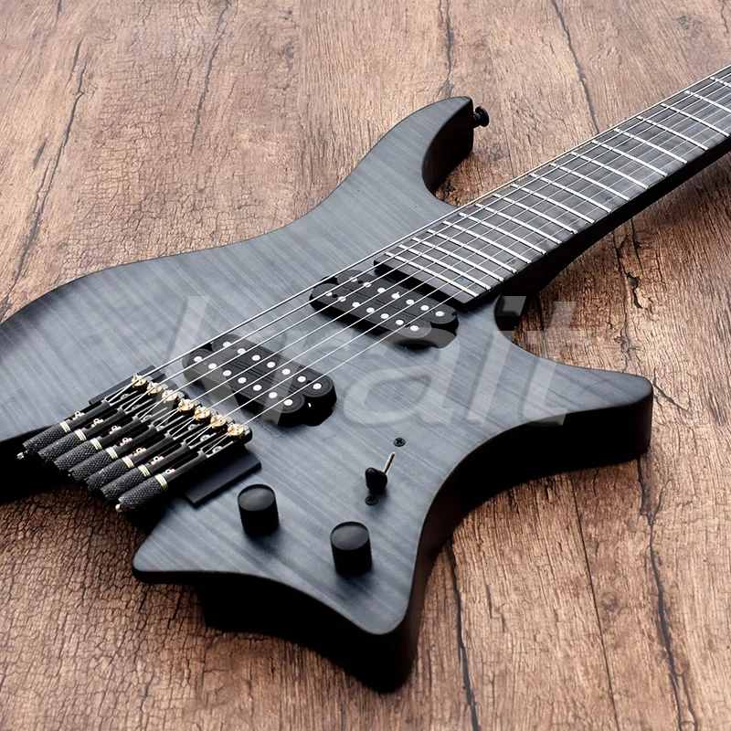 Krait безголовая гитара 7 струн strandberg безголовая гитара пепельное дерево Пламя клен Топ Пламя клен Шея