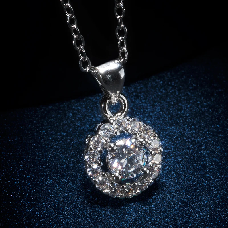 DODO классические круглые подвески и ожерелье AAA кубический цирконий дроссель