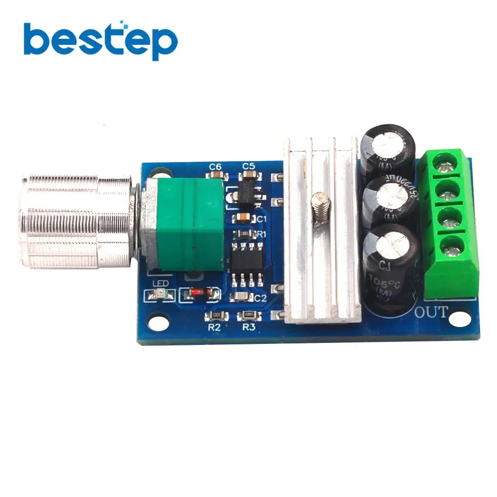 DC 6 V 12 24 28VDC 3A 80 W ШИМ регулятор скорости двигателя Регулятор регулируемой