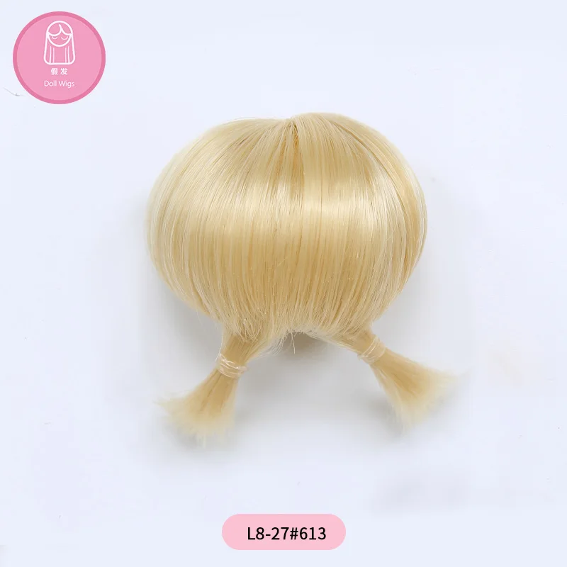Парик для куклы BJD L8# Размер 4,5-6 дюймов 1/8 высокотемпературные кудрявые парики длинные волосы bjd sd кукольные парики в Красота
