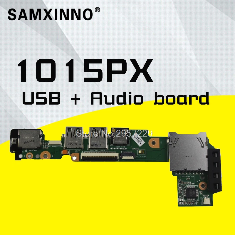 Для For Asus EEE PC 1015P 1015px USB & Аудио sd карта и LAN плата 69NA29B10D01 работает|laptop board|board boardboard usb