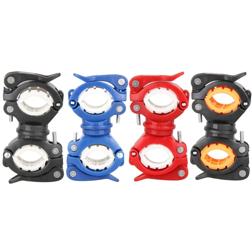 Вращающийся на 360 градусов велосипедный светильник с двойным держателем