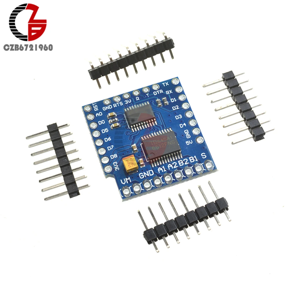 I2C двойной двигатель драйвер щит модуль TB6612FNG для WeMos D1 mini|motor driver|driver motori2c motor driver |
