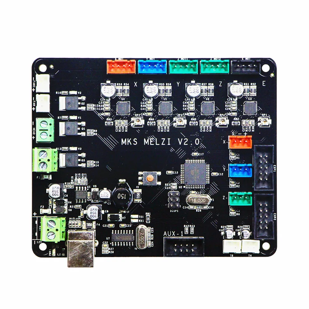 3d принтер плата контроллера MKS MELZI V2.0 совместимый с Marlin для Prusa I3 TFT28/TFT32|Детали и