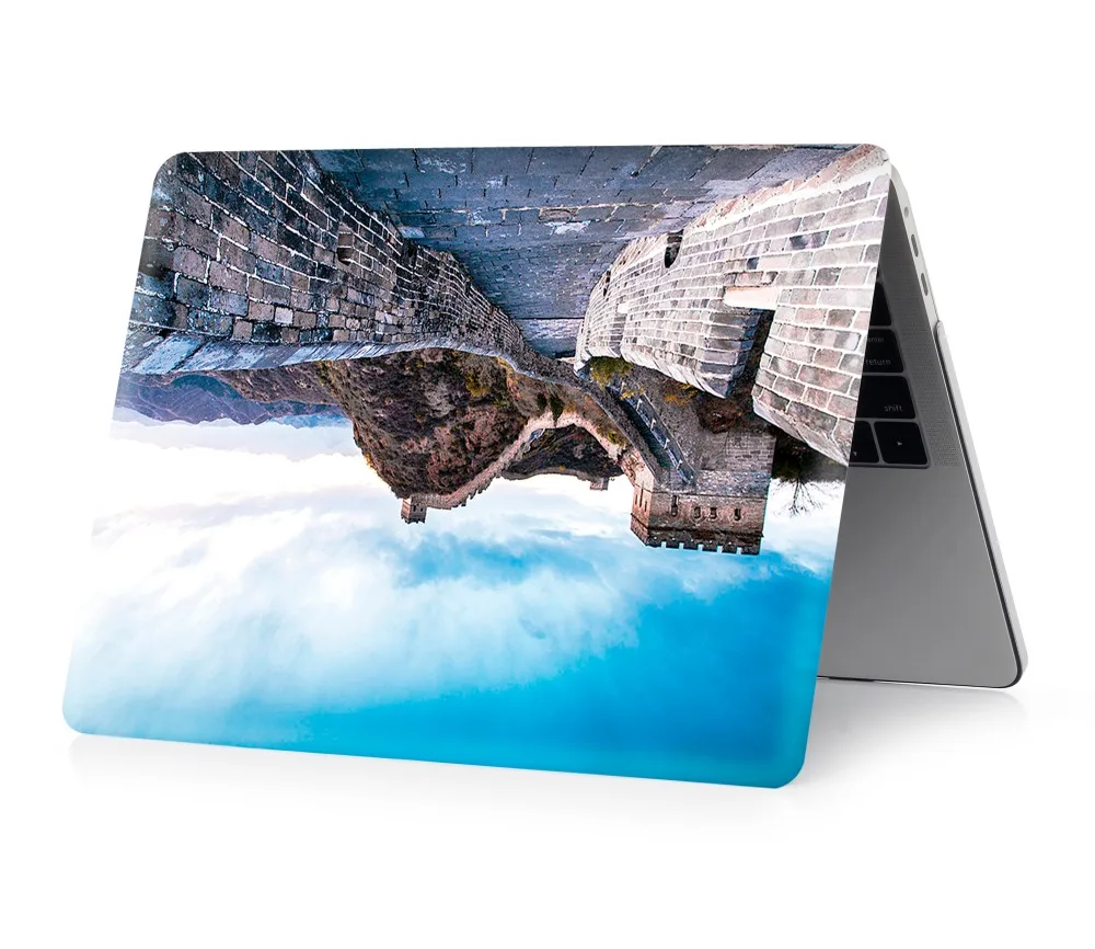 Чехол для ноутбука с цветной печатью для Macbook Air 11 13 Pro retina 12 13 15 дюймов цвета Pro 13,3 15,4 Air 13 с сенсорной панелью