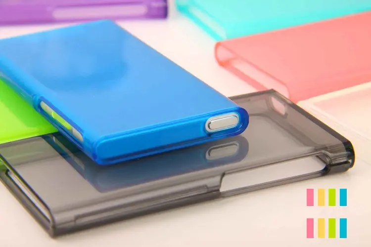Чехол для Ipod Nano 7, карамельный цвет, Мягкий ТПУ силиконовый чехол для Apple iPod Nano 7, чехол 7-го поколения