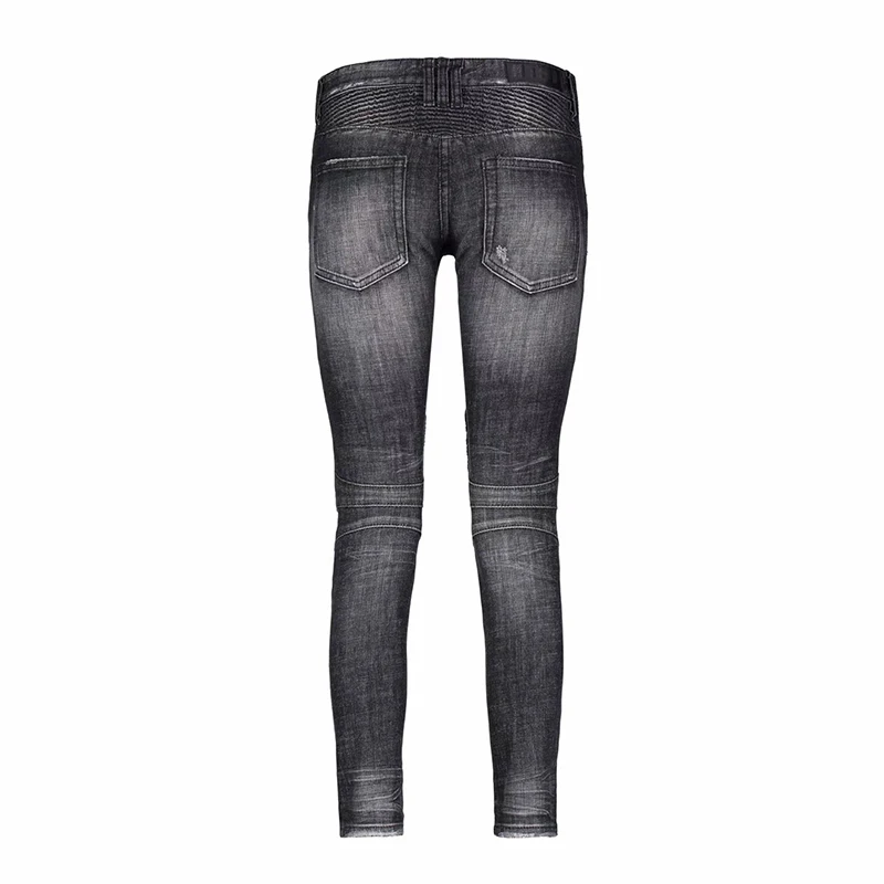 Мото байкерские джинсы в европейском и американском стиле женские Винтажные