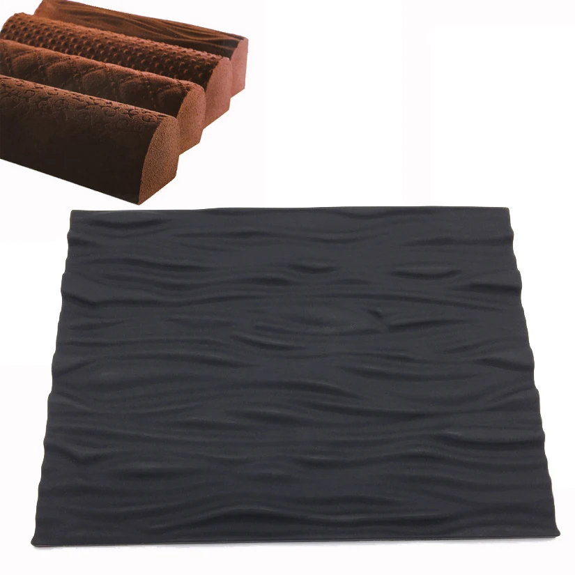 Силиконовая текстура в форме дерева коврик формы для выпечки тортов Twinkie мусс